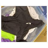 28.8 Gallon Tote With Lid Full of New T-Shirts *Various Sizes & Colors* *See Photos*