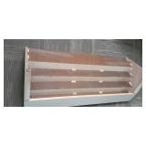 Stand Alone Wood Display Rack 48" x...