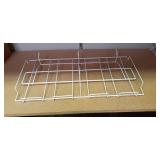 (20) Retail Display Pegboard Wire Shelf Section 25" X 14"