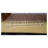 (20) Retail Display Pegboard Wire Shelf Section 25" X 14"