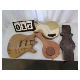 Assorted Guitar Bodies