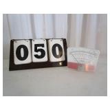 Conar OHMS Gauge