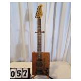 Cigar Box Custom Electric Guitar