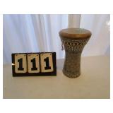 Single Bongo - African Motif