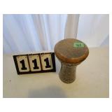 Single Bongo - African Motif