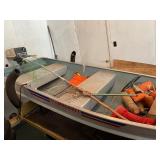 Boat, Motor and Homeade Trailer