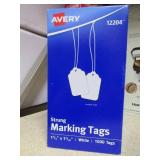 Strung Marking Tags