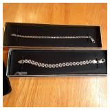 Lot containing 2 sterling silver br...