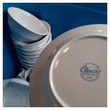 Large set of Gibson off-white with ...