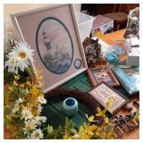 HUGE home decor lot with Bird and f...