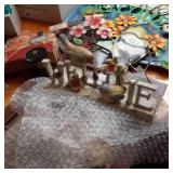 HUGE home decor lot with Bird and f...
