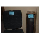 office chair and floor mat...