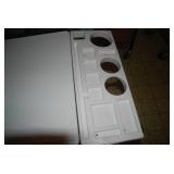 Collapsible craft table with built-...