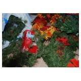 Holiday Wreaths, garland, Santa