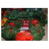 Holiday Wreaths, garland, Santa
