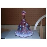 Handcrafted Fenton Grape Paneled Be...