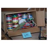 (2) Boxes of Stamps and Box of Craf...