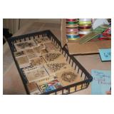 (2) Boxes of Stamps and Box of Craf...