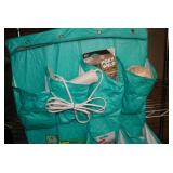 Hanging Door Storage Bin Full of Cr...