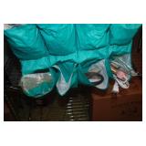 Hanging Door Storage Bin Full of Cr...