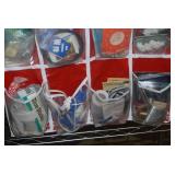 Hanging Door Storage Bin Full of Cr...