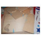 Craft Wood, Totes, Fabric, window C...