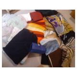 Huge Lot of Blankets, Pillowcases, ...