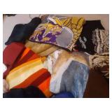 Huge Lot of Blankets, Pillowcases, ...