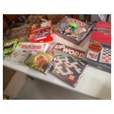 Large Box Of Board Games *See Photo...