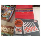 Large Box Of Board Games *See Photo...