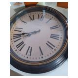 Assortment of home decor including Wall clocks, corner shelves, lamps and more! see pics for detail on what