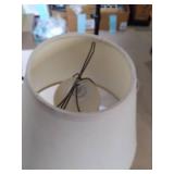 Assortment of home decor including Wall clocks, corner shelves, lamps and more! see pics for detail on what
