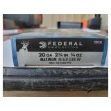 Federal 20 ga 2 3/4 " Rifled Slug