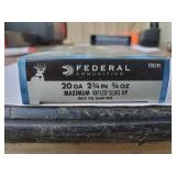 Federal 20 ga 2 3/4 " Rifled Slug