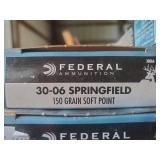 Federal 30-06 Springfield 150 GR Soft point
