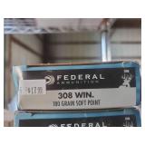 Federal 308 Win. 180 Grain Soft Point