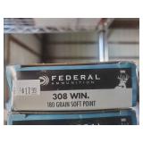 Federal 308 Win. 180 Grain Soft Point