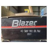 Blazer 40 S & W 180 GR.FMJ