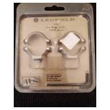 Leupold STD Low Rings (.650) 49899, Silver