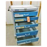 MSRP $1800 WATERLOO HEAVY DUTY UNICART MEDICAL SUPPLY MEDICATION BLUE CRASH CART WITH 7 DRAWERS & LOCKING MECHANISM! - BUILT TO LAST A LIFETIME - ! GREAT CONDITION! Waterloo Unicart Crash Cart