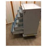 MSRP $1800 WATERLOO HEAVY DUTY UNICART MEDICAL SUPPLY MEDICATION BLUE CRASH CART WITH 7 DRAWERS & LOCKING MECHANISM! - BUILT TO LAST A LIFETIME - ! GREAT CONDITION! Waterloo Unicart Crash Cart