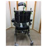 MSRP $4000 Raz Design RAZ-AT Tilt In Space Rehab Shower Backs Up Over The Toilet Commode Chair With Lift Up Arm Molded Arm Rest For Easy Wheelchair Access Plus Many Fabulous Extras!!  Like New Conditi