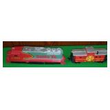 Santa Fe Engine and Caboose
