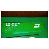 Model Railroading BN Burlington Northern Rail Cars (6)