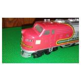 Santa Fe HO Engine and Caboose.