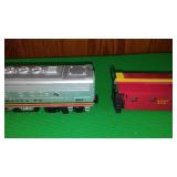 Santa Fe HO Engine and Caboose.