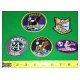 Apollo and Aerospace Patches (5)