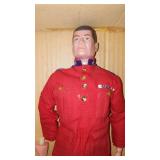 1966 GIJOE Gift Set Canadian Mountie. authentic with accessories. 12"