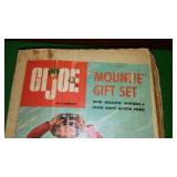 1966 GIJOE Gift Set Canadian Mountie. authentic with accessories. 12"