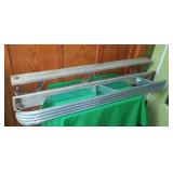 Vintage 47" pair of aluminum skis. excellent.